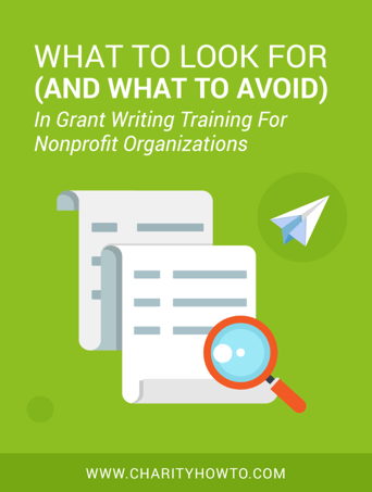 Grant Writing Training For Your Nonprofit | CharityHowTo