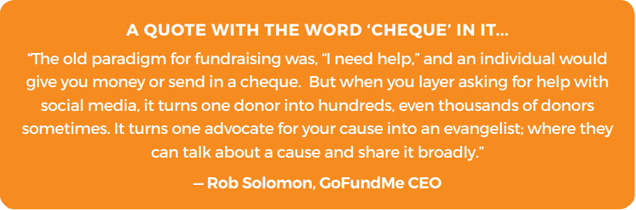 fundraising quote